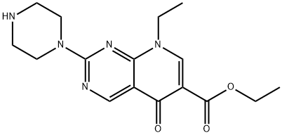 Ethyl 8-Ethyl-5-oxo-2-(piperazin-1- Structure