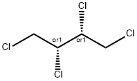 Butane, 1,2,3,4-tetrachloro-, (2R,3R)-rel- Structure