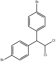 Benzene, 1,1'-(2,2-dichloroethylidene)bis[4-bromo- 구조식 이미지