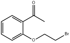 Ethanone, 1-[2-(2-bromoethoxy)phenyl]- Structure