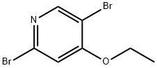 Pyridine, 2,5-dibromo-4-ethoxy- Structure