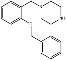 1-{[2-(Benzyloxy)phenyl]methyl}piperazine Structure