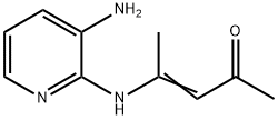 (3{E})-4-[(3-aminopyridin-2-yl)amino]pent-3-en-2-one Structure