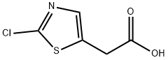 5-Thiazoleacetic acid, 2-chloro- Structure