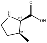 cis-3-Methyl-pyrrolidine-2-carboxylic acid Structure