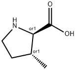 trans-3-Methyl-pyrrolidine-2-carboxylic acid Structure