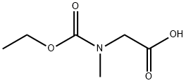 Glycine, N-(ethoxycarbonyl)-N-methyl- Structure