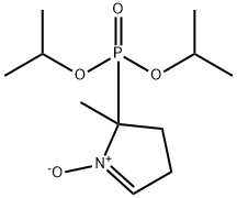 Phosphonic acid, P-(3,4-dihydro-2-methyl-1-oxido-2H-pyrrol-2-yl)-, bis(1-methylethyl) ester 구조식 이미지