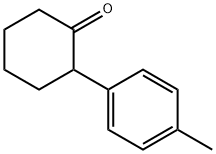 Cyclohexanone, 2-(4-methylphenyl)- Structure