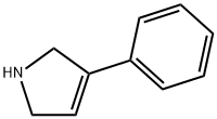 1H-Pyrrole, 2,5-dihydro-3-phenyl-, 구조식 이미지