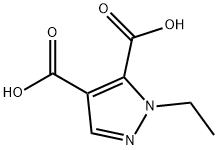 1-ethyl-1H-pyrazole-4,5-dicarboxylic acid Structure