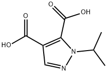 1-isopropyl-1H-pyrazole-4,5-dicarboxylic acid Structure