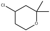 2H-Pyran, 4-chlorotetrahydro-2,2-dimethyl- Structure