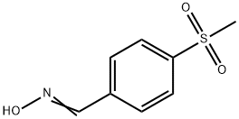 (E)-4-(methylsulfonyl)benzaldehyde oxime 구조식 이미지