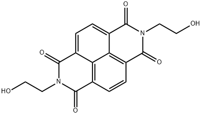 Benzo[lmn][3,8]phenanthroline-1,3,6,8(2H,7H)-tetrone, 2,7-bis(2-hydroxyethyl)- 구조식 이미지