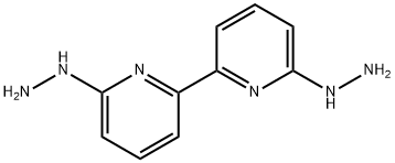 2,2'-Bipyridine, 6,6'-dihydrazinyl- Structure