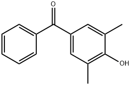 (4-Hydroxy-3,5-dimethylphenyl)phenylmethanone Structure