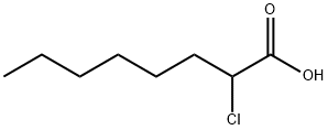 Octanoic acid, 2-chloro- Structure