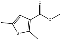 Methyl 2,5-dimethylthiophene-3-carboxylate Structure