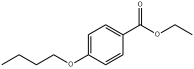 Benzoic acid, 4-butoxy-, ethyl ester 구조식 이미지