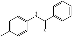 Benzenecarbothioamide, N-(4-methylphenyl)- 구조식 이미지