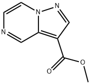 Methyl pyrazolo[1,5-a]pyrazine-3-carboxylate 구조식 이미지