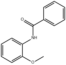 Benzamide, N-(2-methoxyphenyl)- Structure