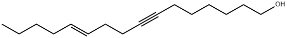 11-Hexadecen-7-yn-1-ol, (E)- (9CI) Structure