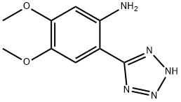 4,5-dimethoxy-2-(1{H}-tetrazol-5-yl)aniline Structure