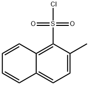 1-Naphthalenesulfonyl chloride, 2-methyl- 구조식 이미지