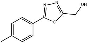 1,3,4-Oxadiazole-2-methanol, 5-(4-methylphenyl)- 구조식 이미지