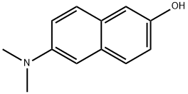 2-Naphthalenol, 6-(dimethylamino)- Structure