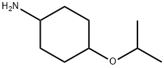 Cyclohexanamine, 4-(1-methylethoxy)- Structure
