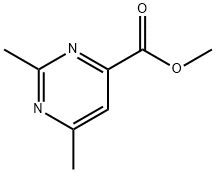 methyl 2,6-dimethylpyrimidine-4-carboxylate 구조식 이미지