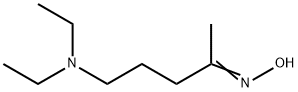 2-Pentanone, 5-(diethylamino)-, oxime 구조식 이미지