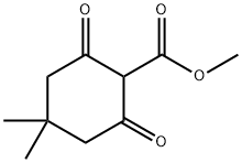 Cyclohexanecarboxylic acid, 4,4-dimethyl-2,6-dioxo-, methyl ester Structure