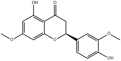 Eriodictyol 7,3'-dimethyl ether Structure