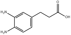 Benzenepropanoic acid, 3,4-diamino- 구조식 이미지