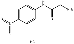 Acetamide, 2-amino-N-(4-nitrophenyl)-, hydrochloride (1:1) Structure