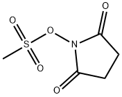 2,5-Pyrrolidinedione, 1-[(methylsulfonyl)oxy]- 구조식 이미지