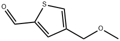 4-(methoxymethyl)thiophene-2-carbaldehyde Structure