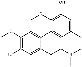 4H-Dibenzo[de,g]quinoline-2,9-diol, 5,6,6a,7-tetrahydro-1,10-dimethoxy-6-methyl- 구조식 이미지