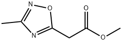 1,2,4-Oxadiazole-5-acetic acid, 3-methyl-, methyl ester Structure