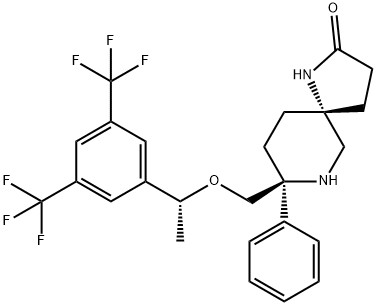 Rolapitant (1R,2S,3R)-Isomer 구조식 이미지