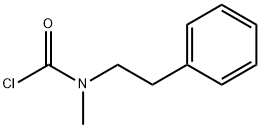 Carbamic chloride, methyl(2-phenylethyl)- (9CI) Structure