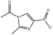 Ethanone, 1-(2-methyl-4-nitro-1H-imidazol-1-yl)- Structure