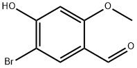 Benzaldehyde, 5-bromo-4-hydroxy-2-methoxy- Structure