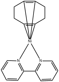 Nickel, (2,2'-bipyridine-κN1,κN1')[(1,2,5,6-η)-1,5-cyclooctadiene]- 구조식 이미지