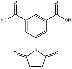 1,3-Benzenedicarboxylic acid, 5-(2,5-dihydro-2,5-dioxo-1H-pyrrol-1-yl)- Structure