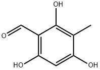 2,4,6-trihydroxy-3-methylbenzaldehyde 구조식 이미지